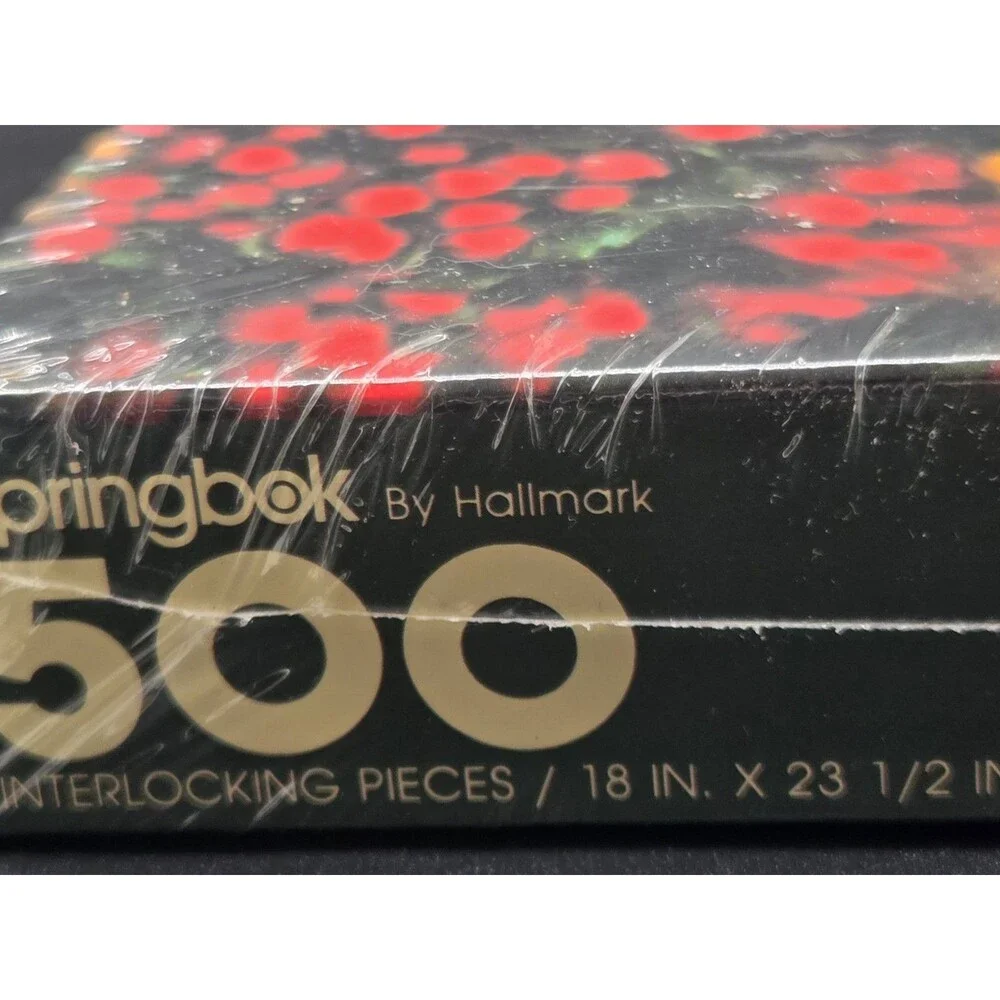Springbok Puzzle Hallmark Un March éaux Fleurs à Paris 500 Piece Puzzle New Seal